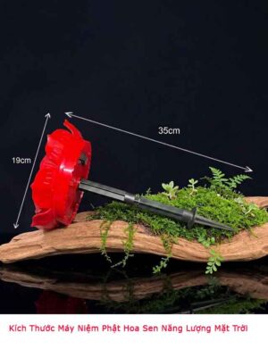Kích Thước Máy Niệm Phật Hoa Sen Ngoài Trời Loại Lớn Có Thẻ Nhớ