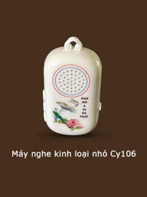 Máy Nghe Kinh Loại Nhỏ Cy106 Màu Trắng