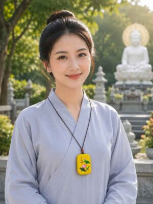 Máy nghe kinh Mini Đeo Cổ X5P Có Phím Số Chọn Bài