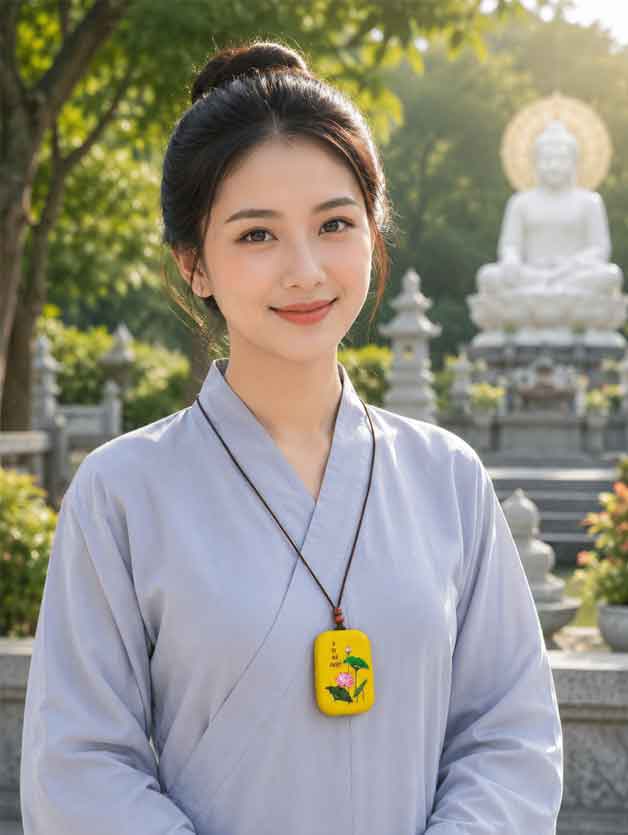 Máy nghe kinh Mini Đeo Cổ X5P Có Phím Số Chọn Bài