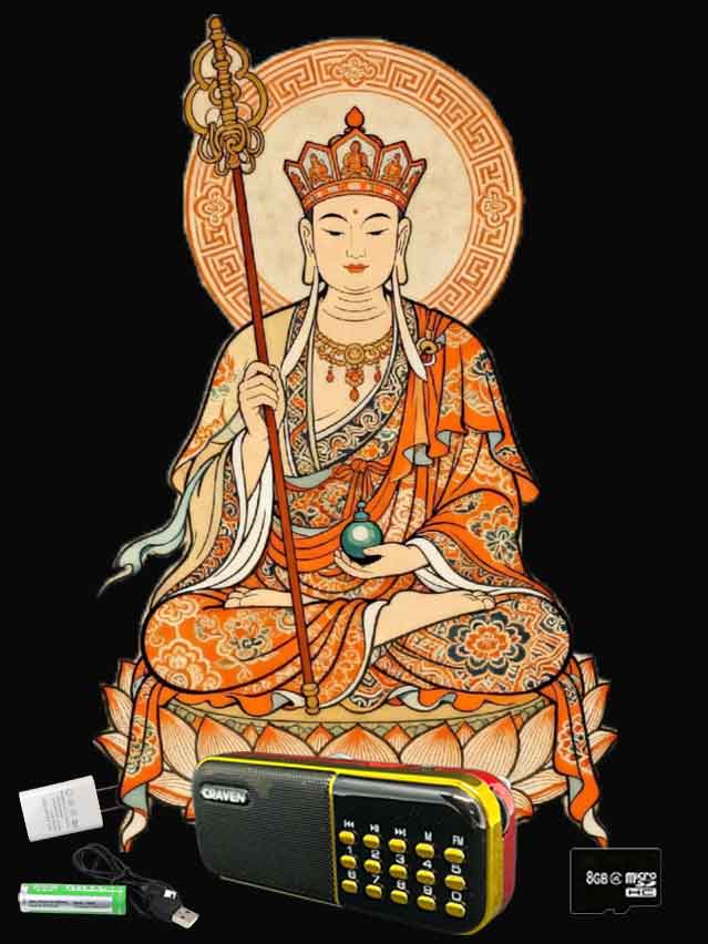 Máy Niệm Phật Kinh Địa Tạng Trọn Bộ