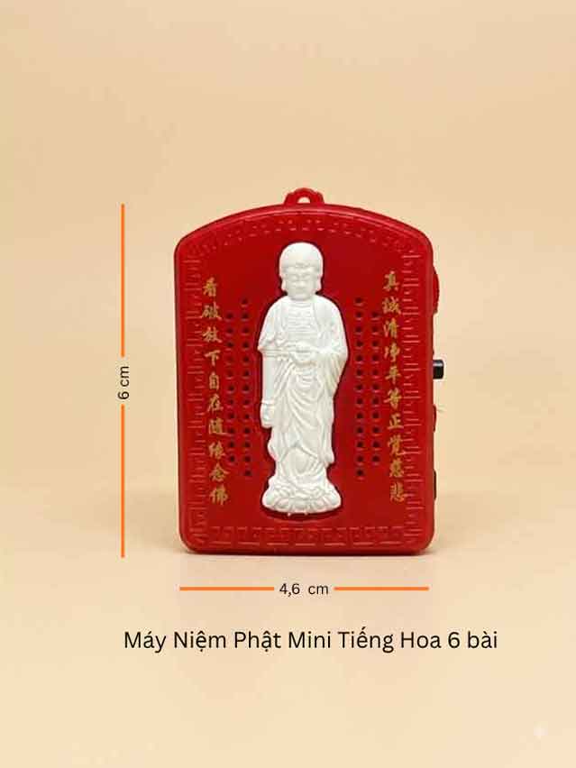 Máy Niệm Phật Mini Tiếng Hoa 6 Bài