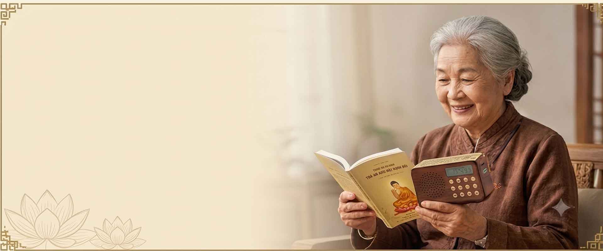 Banner Máy Nghe Kinh Phật Tú Huyền