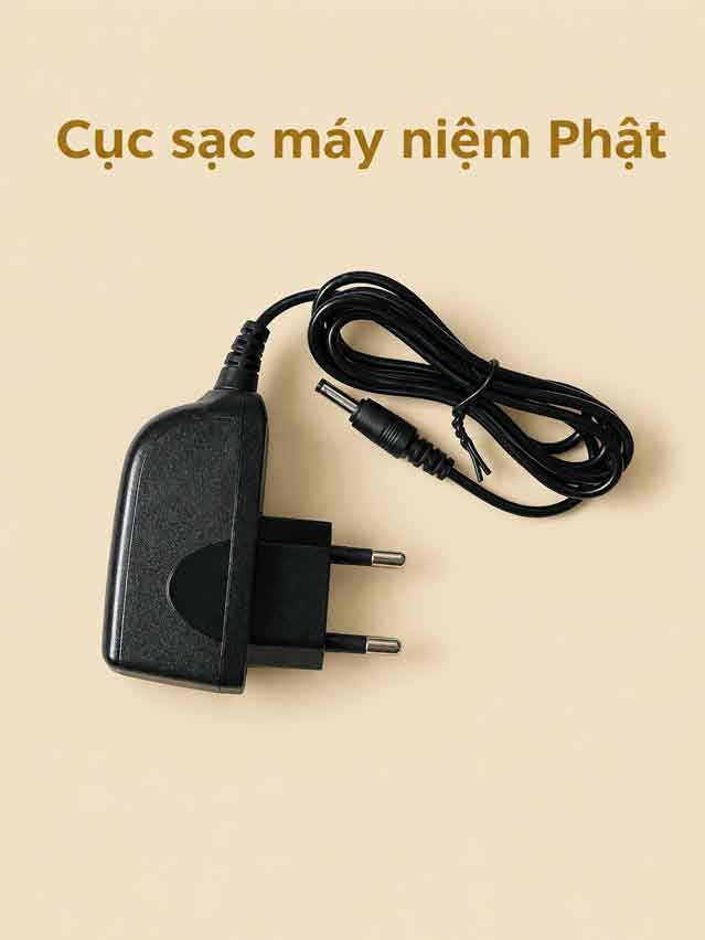 Bộ Sạc Máy Tụng Kinh Niệm Phật Chùa Hoằng Pháp