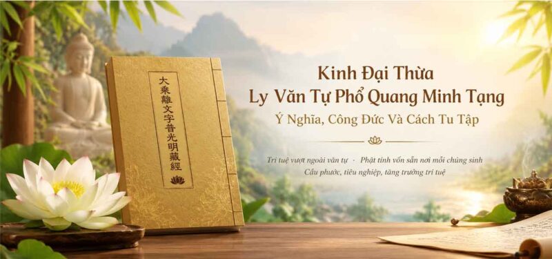 Kinh Đại Thừa Ly Văn Tự Phổ Quang Minh Tạng