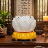 Máy Niệm Phật Hoa Sen Năng Lượng Mặt Trời Cao Cấp