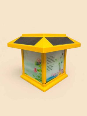 Máy Tụng Kinh Hình Trụ Năng Lượng Mặt Trời