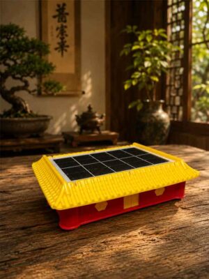 Máy Tụng Kinh Ngoài Trời Mái Chùa