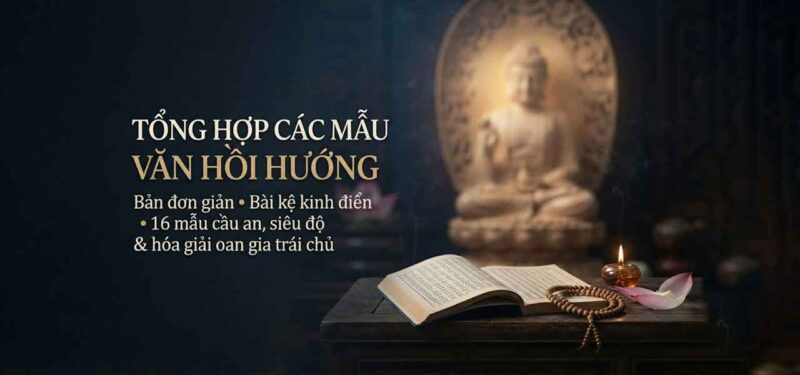 Tổng Hợp Các mẫu văn khấn hồi hướng