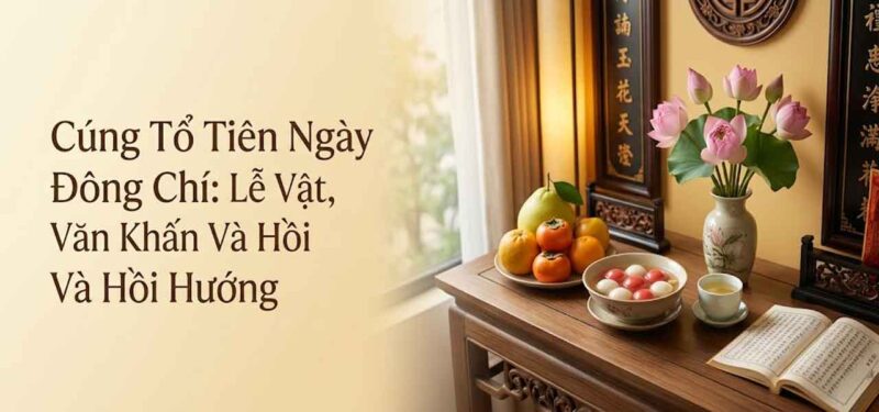 Cúng Tổ Tiên Ngày Đông Chí