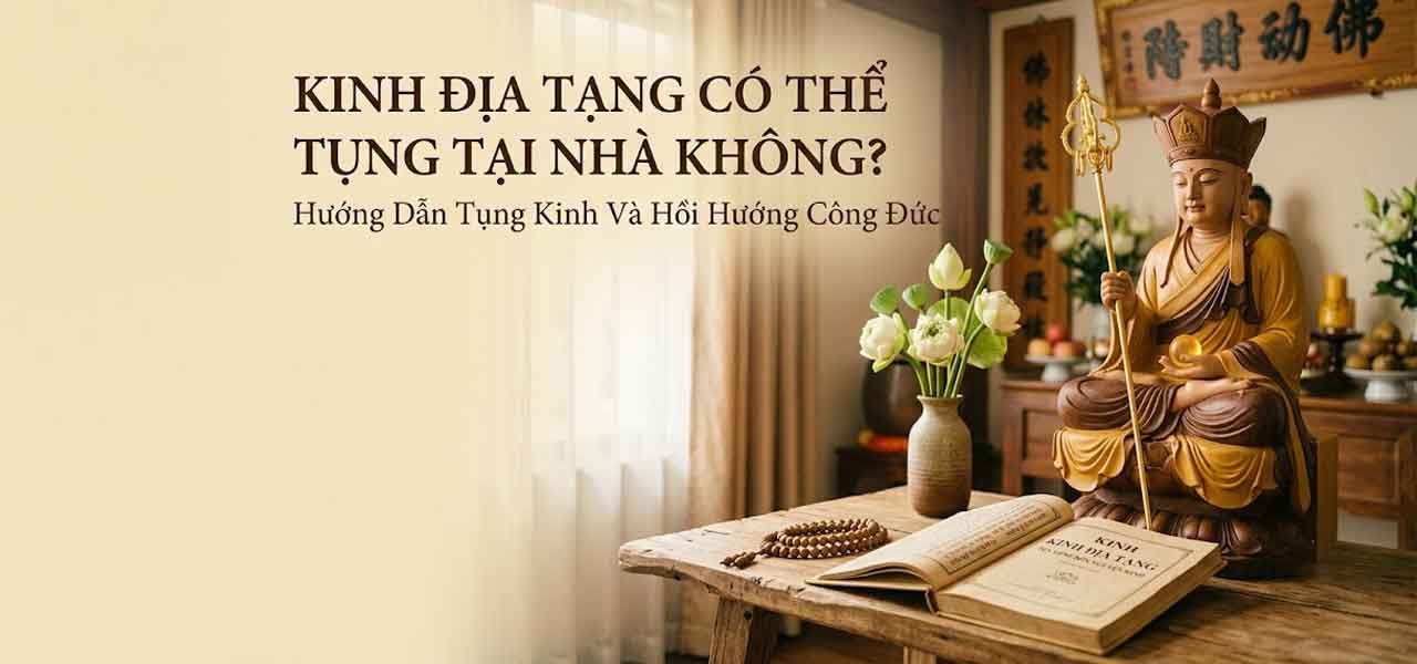 Kinh Địa Tạng Có Thể Tụng Tại Nhà Không