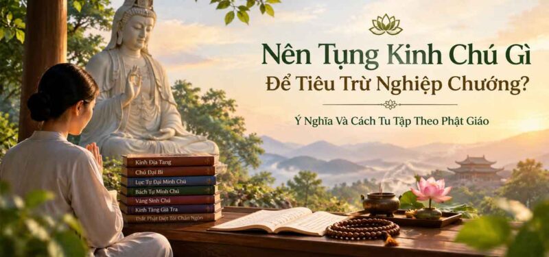 Nên Tụng Kinh Chú Gì Để Tiêu Trừ Nghiệp Chướng
