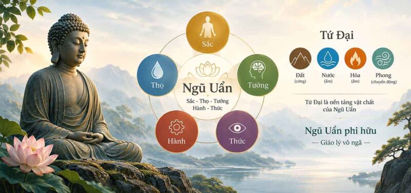 Tứ Đại và Ngũ Uẩn