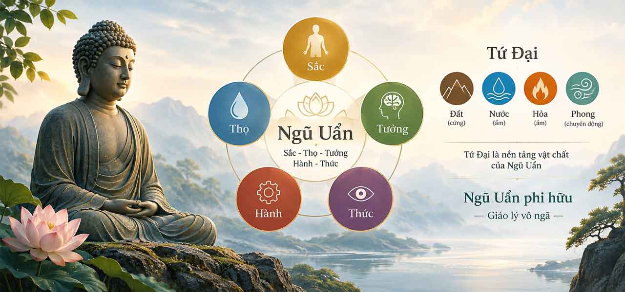 Tứ Đại và Ngũ Uẩn